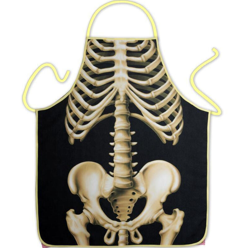 SKELETON APRON