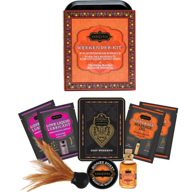 WEEKENDER TIN KIT TROPICAL HANDLE