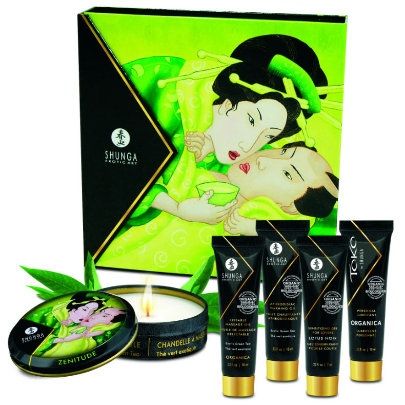 SECRET GEISHA ORGANIC GREEN TEA KIT