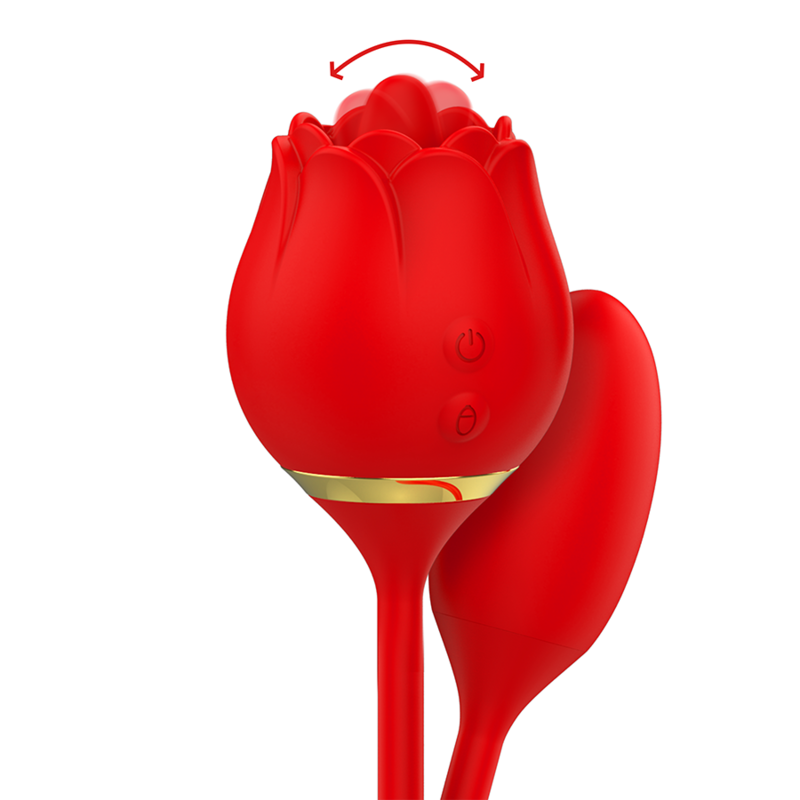 VIENNA DOUBLE PLEASURE LICKING + VIBRATING EGG