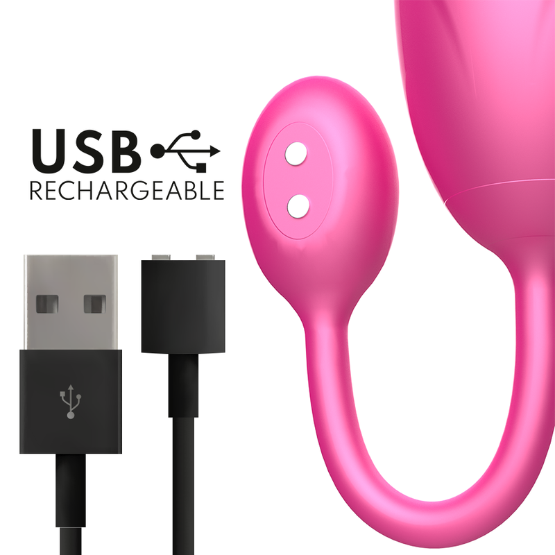 TOKYO VIBRATING EGG PINK 7.5 X 3.2 CM FREE APP