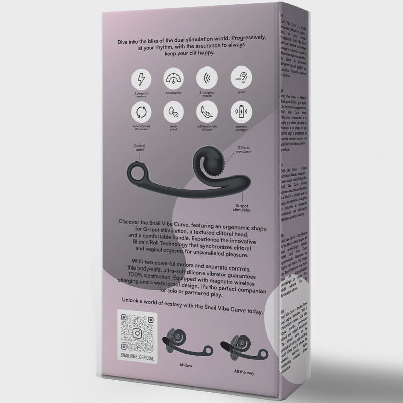 CURVE VIBRATOR BLACK