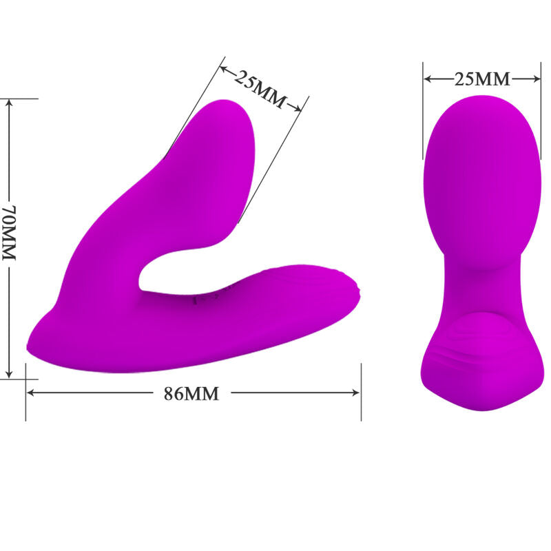 MELVIN CLITORIS MASSAGER WITH REMOTE CONTROL