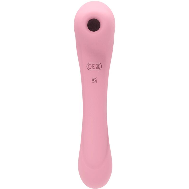 DAISY MASSAGER SUCTION AND VIBRATOR PINK
