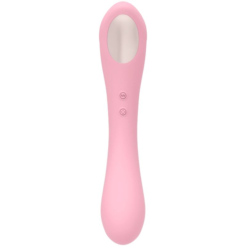 DAISY MASSAGER SUCTION AND VIBRATOR PINK