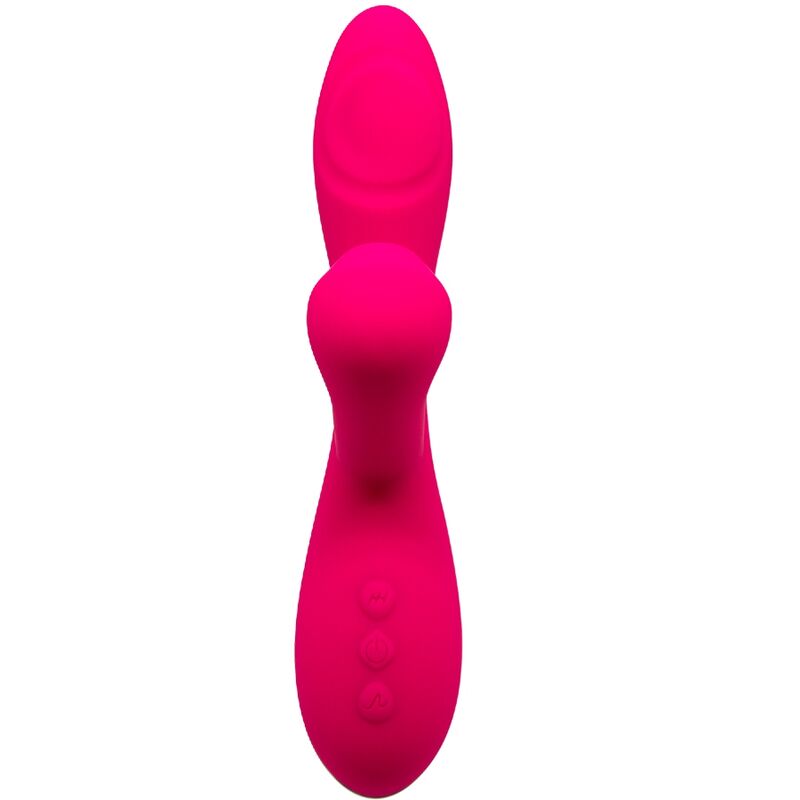 CARIBBEAN SHINE VIBRATOR & SUCKER FUCHSIA