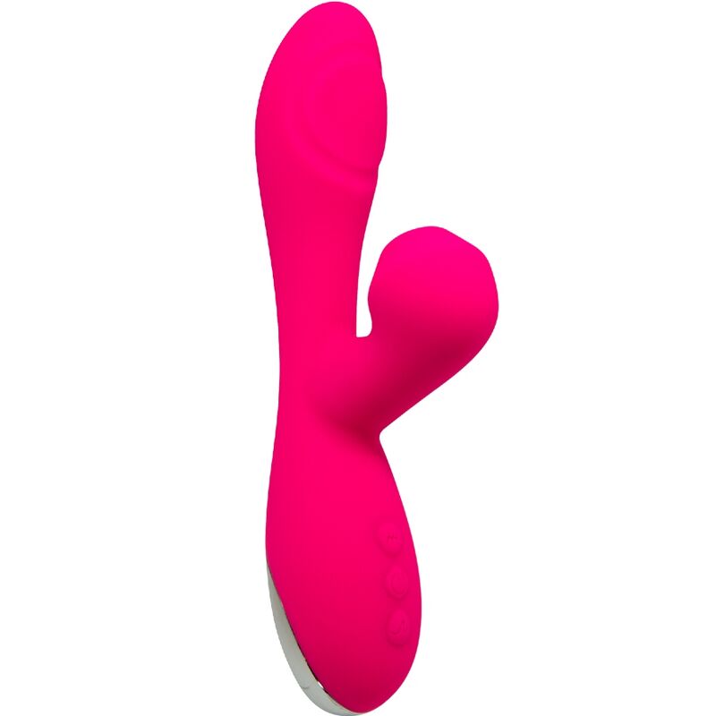 CARIBBEAN SHINE VIBRATOR & SUCKER FUCHSIA