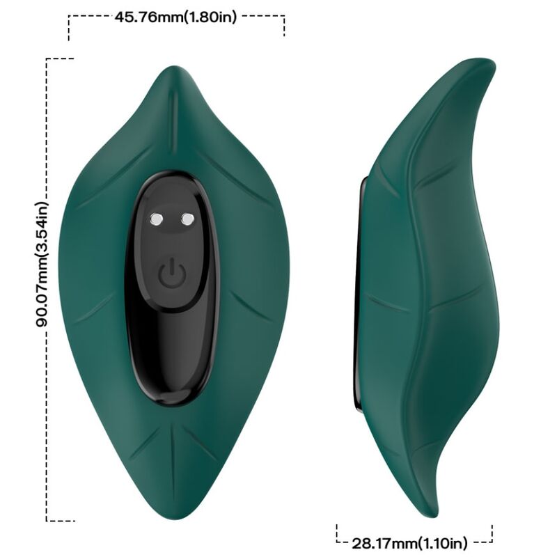 STIMULATOR & VIBRATOR REMOTE CONTROL GREEN