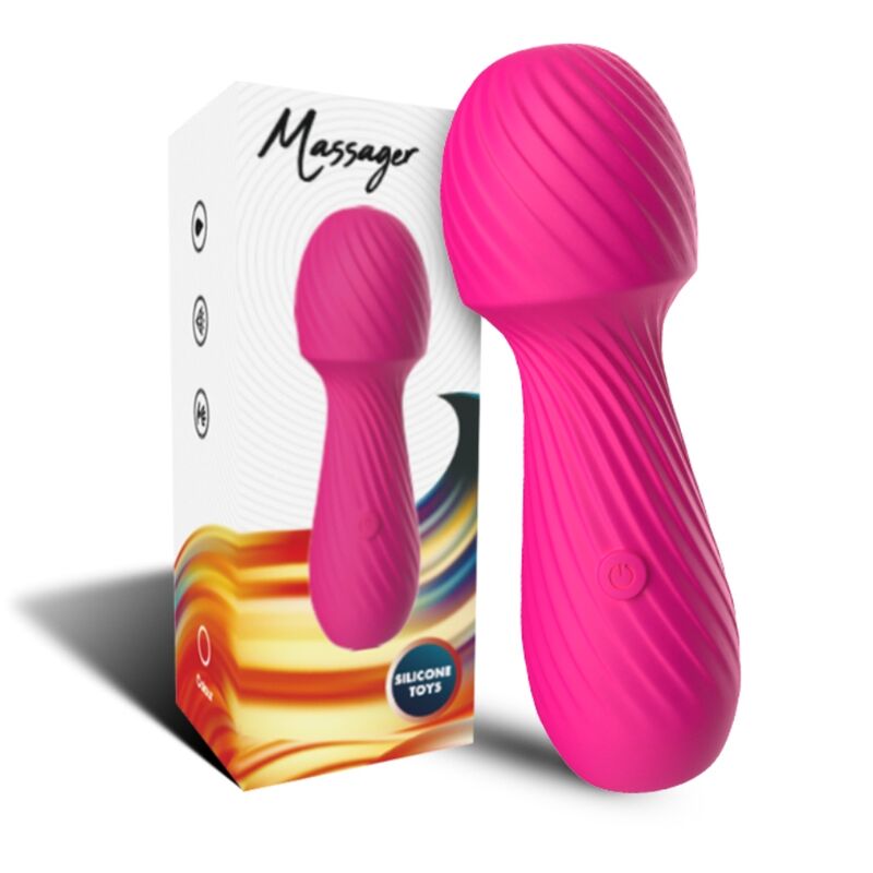 DAZZLE MASSAGER & VIBRATOR SMALL FUCHSIA