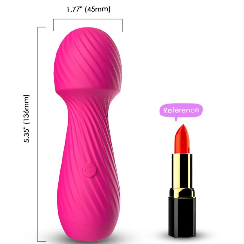DAZZLE MASSAGER & VIBRATOR SMALL FUCHSIA