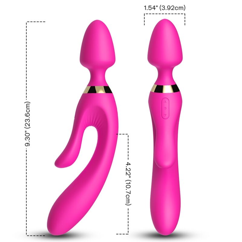 MASSAGER & VIBRATOR RABBIT FUCHSIA