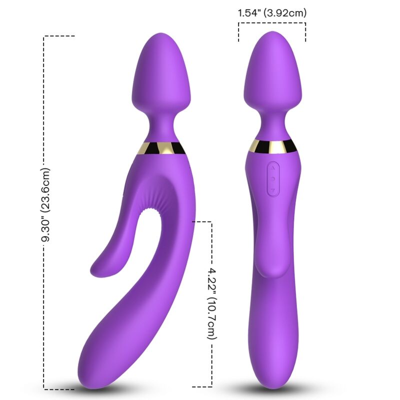 MASSAGER & VIBRATOR RABBIT PURPLE