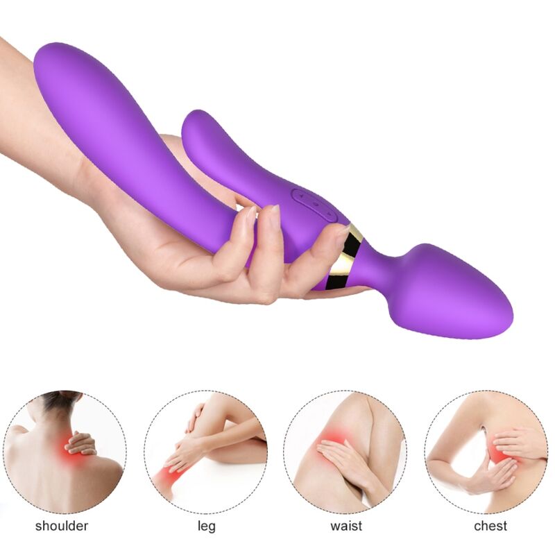 MASSAGER & VIBRATOR RABBIT PURPLE