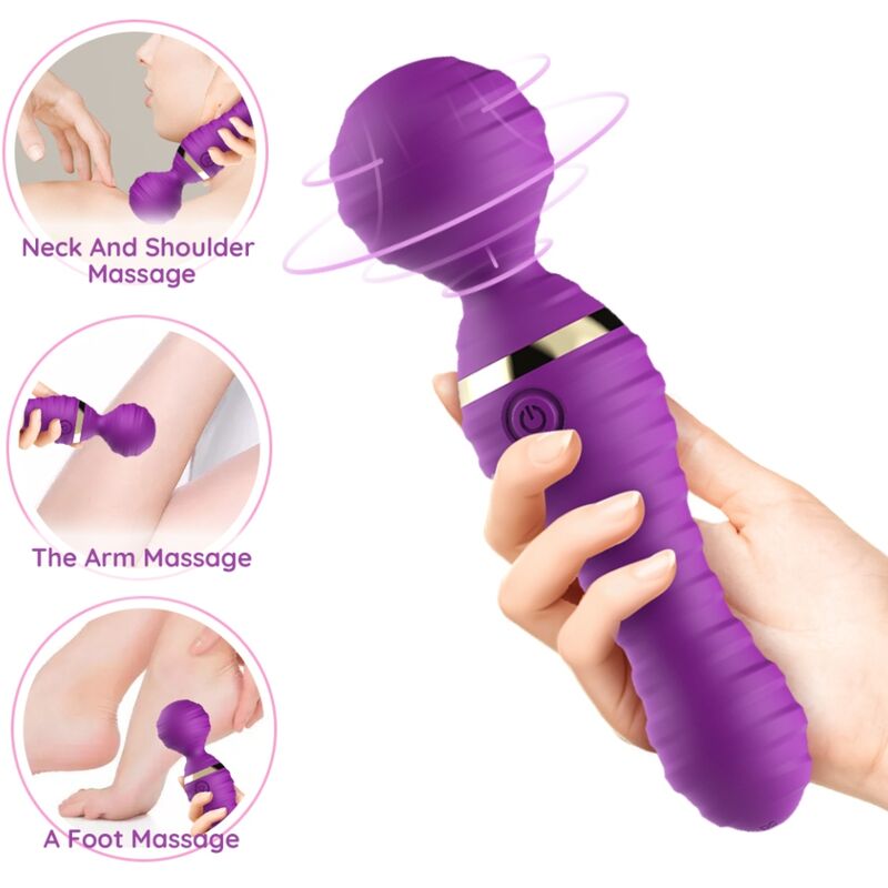 FREEDO MASSAGER & VIBRATOR SMALL PURPLE