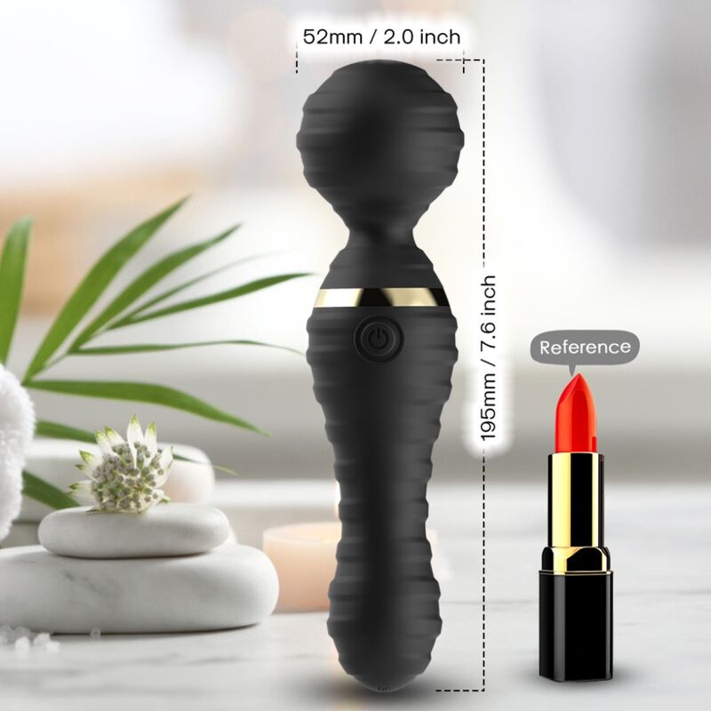 FREEDO MASSAGER & VIBRATOR SMALL BLACK