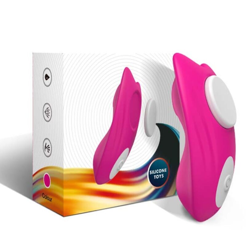 BUTTERFLY WEARABLE PANTIES VIBRATOR REMOTE CONTROL PINK