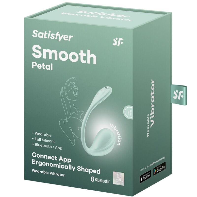 SMOOTH PETAL G-POINT STIMULATOR WATER GREEN FREE APP