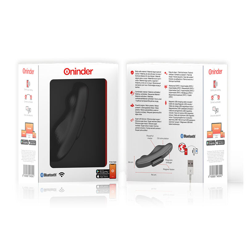 MANILA PANTY RECHARGEABLE VIBRATOR 9 SPEED 9.6 CM X 2.6 CM - FREE APP