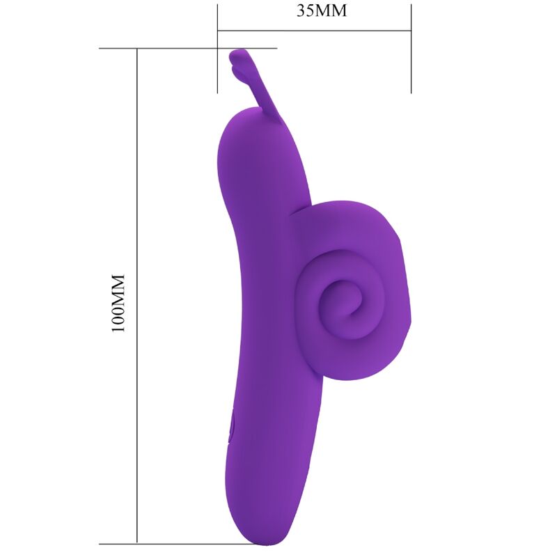 SNAIL POWERFUL PURPLE FINGER STIMULATOR