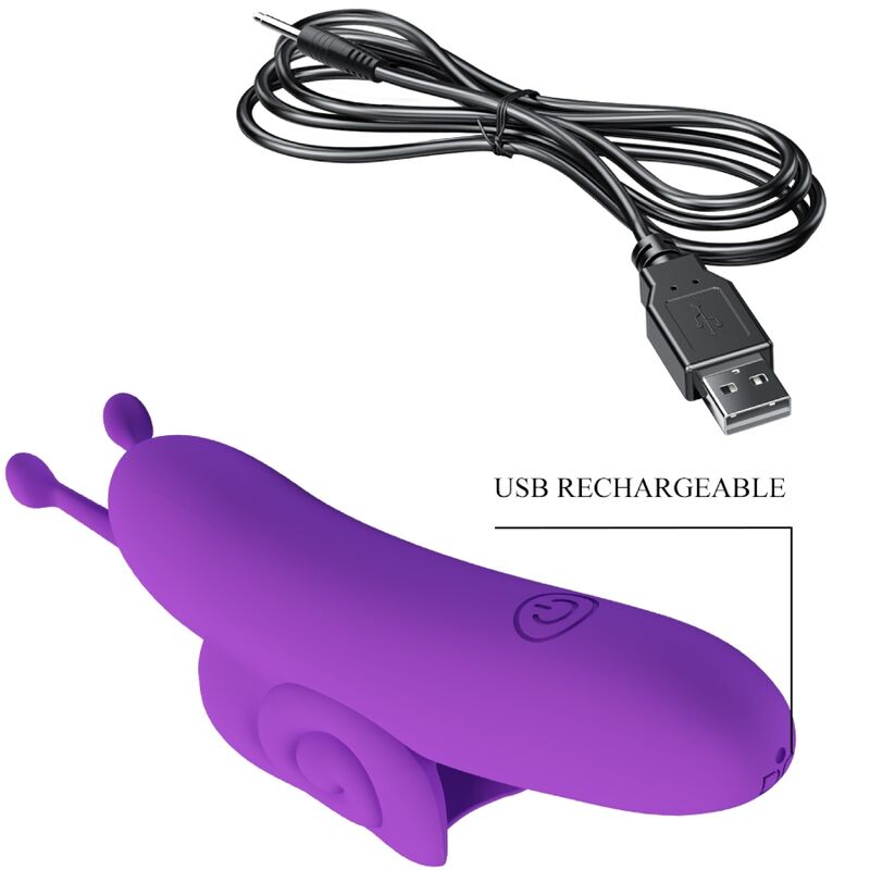 SNAIL POWERFUL PURPLE FINGER STIMULATOR