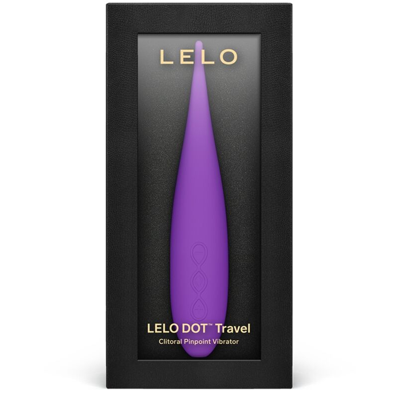 DOT TRAVEL CLITORIS STIMULATOR PURPLE