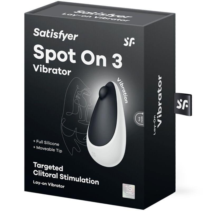 SPOT ON 3 CLITORIS STIMULATOR BLACK