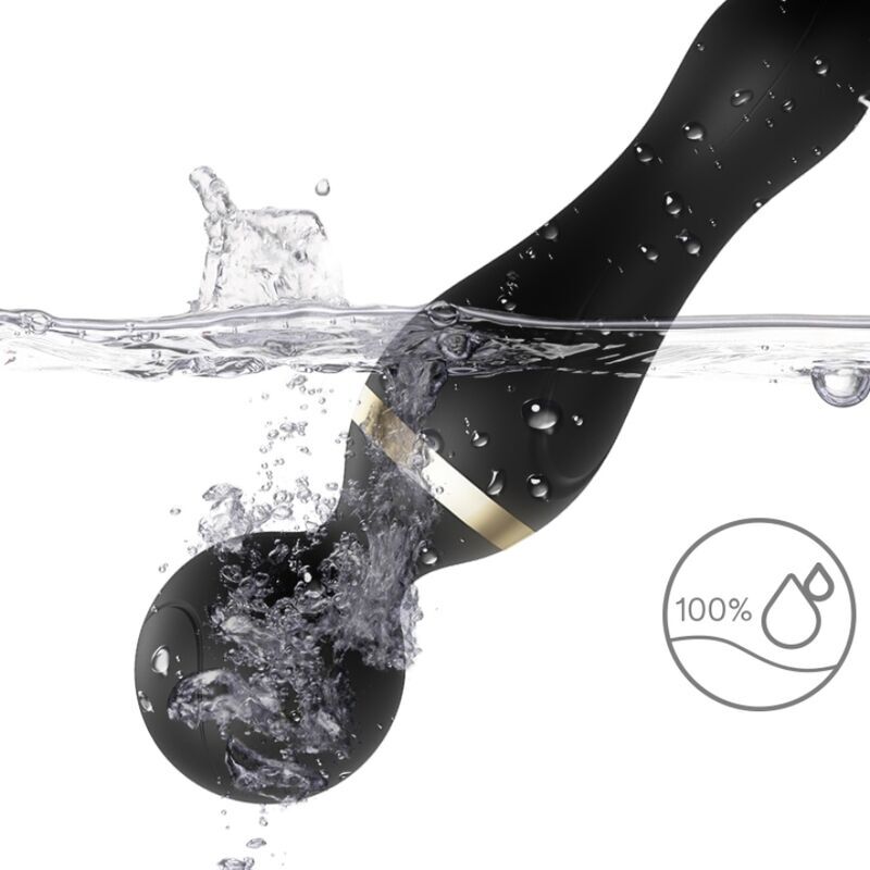 FREEZA MASSAGER & VIBRATOR SUPER FLEXIBLE HEAD BLACK