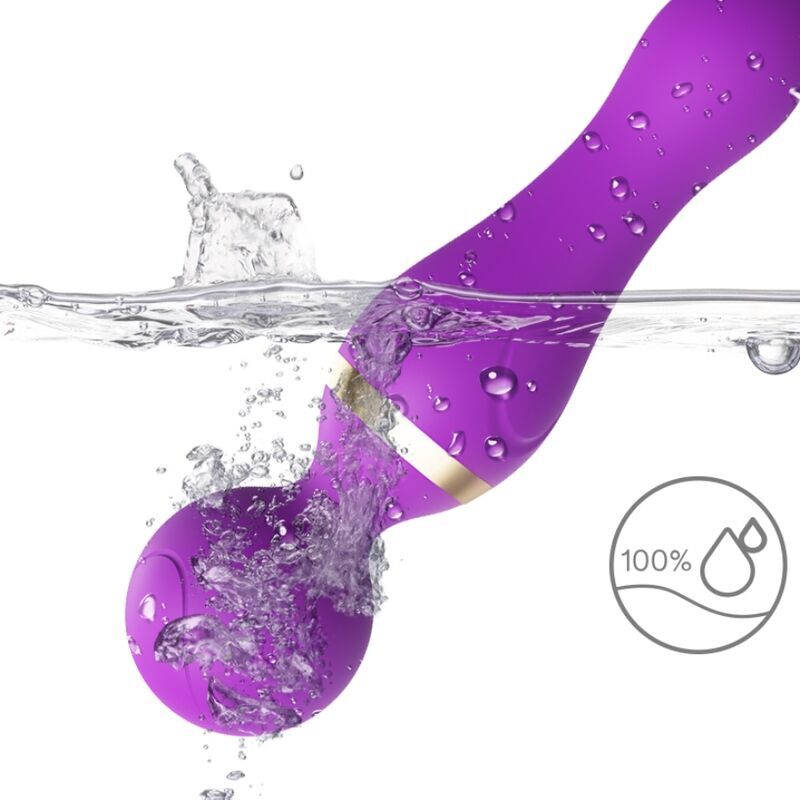 FREEZA MASSAGER & VIBRATOR SUPER FLEXIBLE HEAD PURPLE