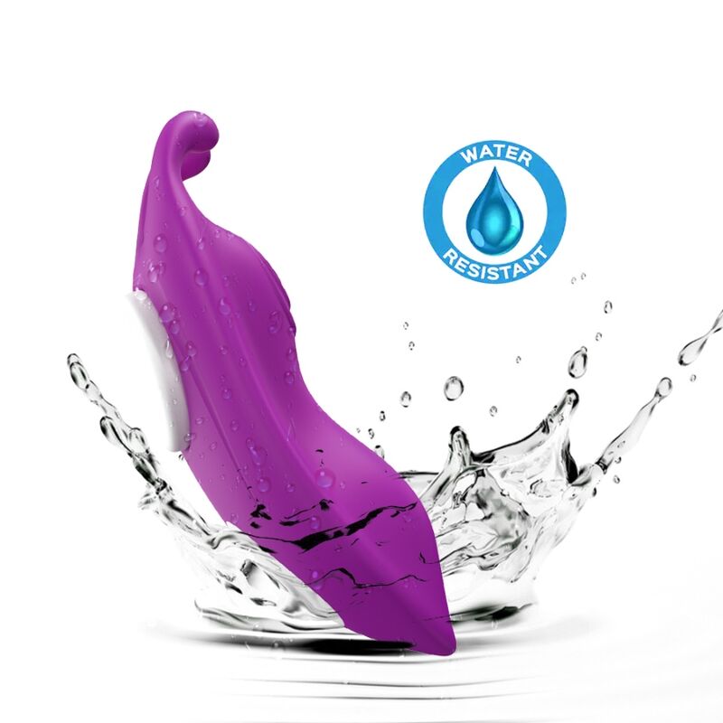HONEYBEE WEARABLE PANTIES VIBRATOR G-SPOT REMOTE CONTROL PURPLE