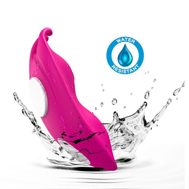 HONEYBEE WEARABLE PANTIES VIBRATOR G-SPOT REMOTE CONTROL FUCHSIA