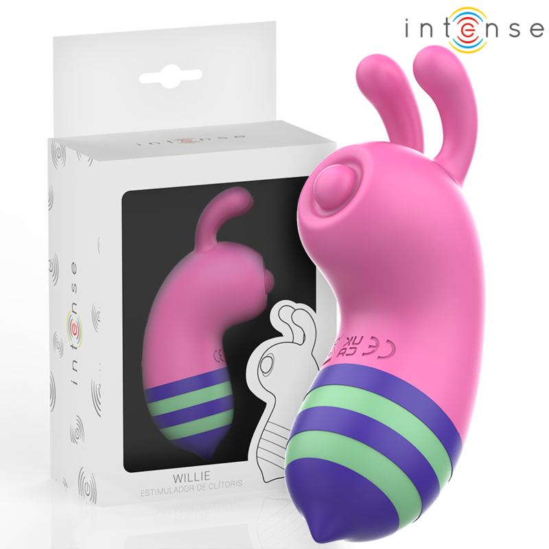 WILLIE STIMULATOR BEE PINK/GREEN