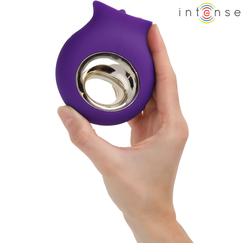 TULI CLITORIS STIMULATOR 9 VIBRATIONS & 9 OSCILLATIONS PURPLE
