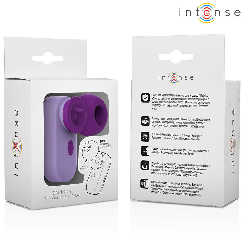 SABRINA CLIT STIMULATOR PURPLE