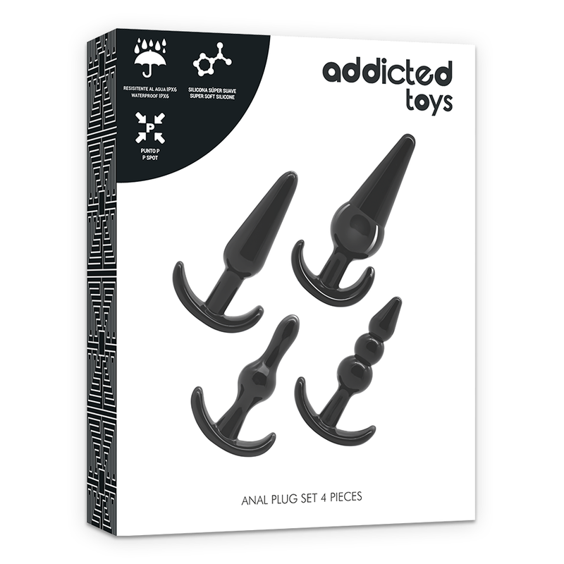 SET 4 ANAL PLUGS
