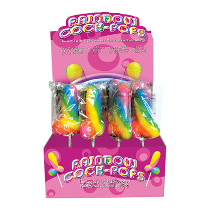 RAINBOW COCK LGBT LOLLIPOP