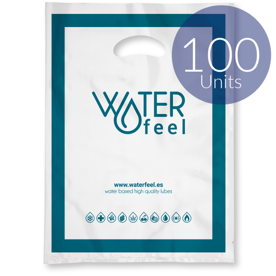 100x LARGE PLASTIC BAGS 40cm x 50cm