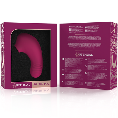 SHUSHU PRO POCKET CLITORIS STIMULATOR 2 POWERFUL ORCHID MOTORS