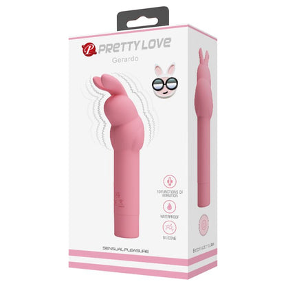 GERARDO PINK RABBIT SILICONE VIBRATOR