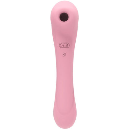 DAISY MASSAGER SUCTION AND VIBRATOR PINK