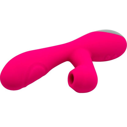 CARIBBEAN SHINE VIBRATOR & SUCKER FUCHSIA