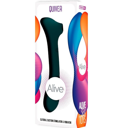 QUIVER SUCKER & VIBRATOR GREEN