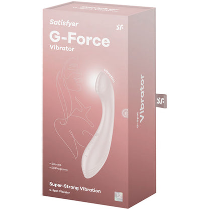 G-FORCE VIBRATOR G-SPOT STIMULATOR BEIGE