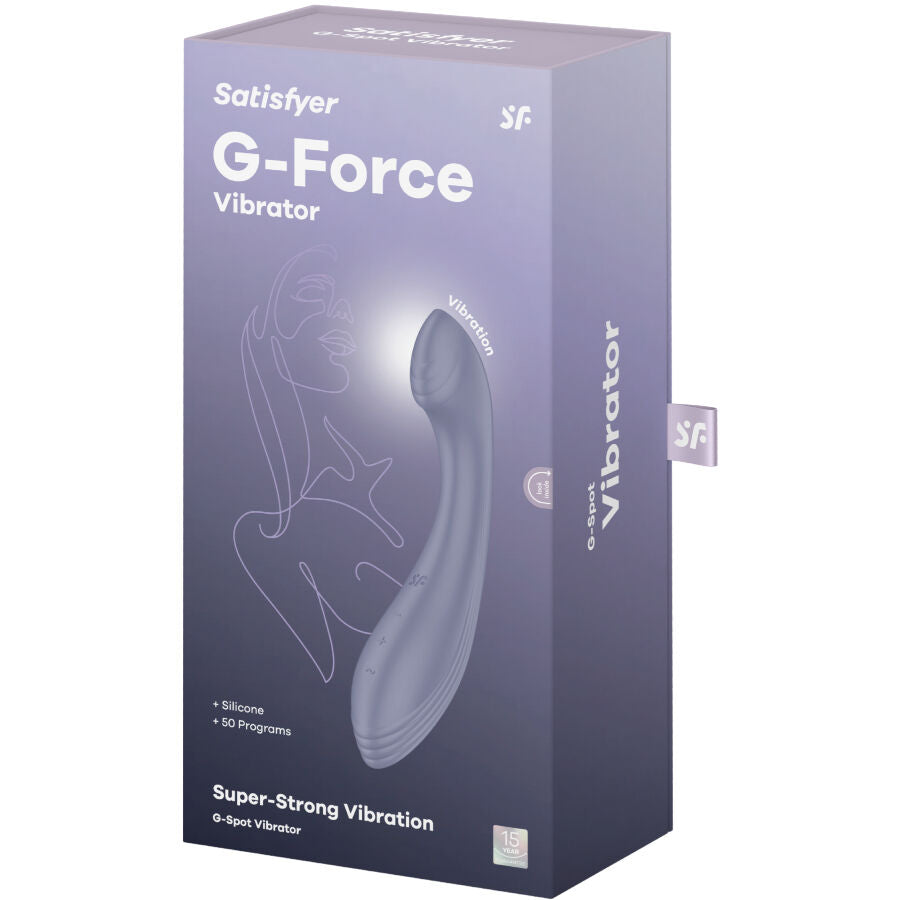 G-FORCE VIBRATOR G-SPOT STIMULATOR VIOLET