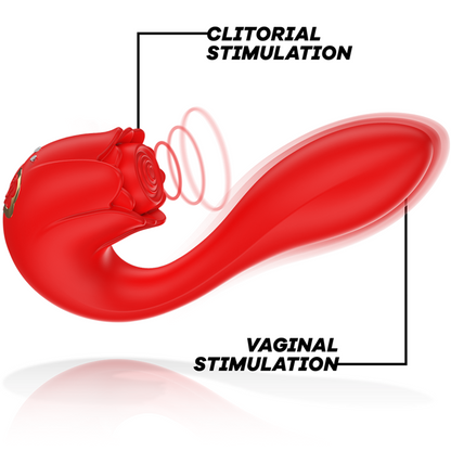 SELENA STIMULATOR VIBRATING + TAPPING RED