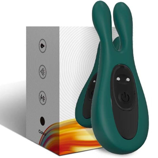 STIMULATOR & VIBRATOR RABBIT GREEN