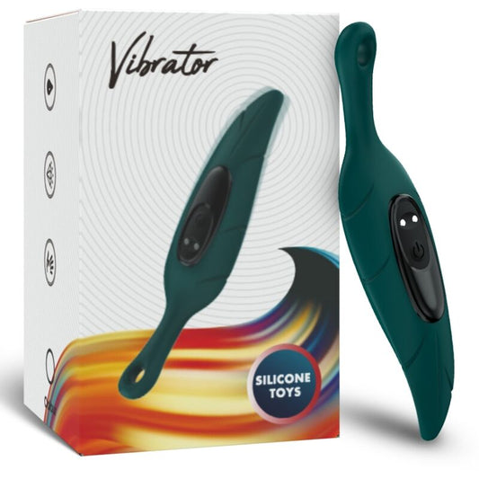 STIMULATOR & VIBRATOR LEAF GREEN