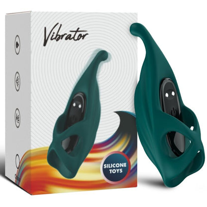 FINGER STIMULATOR & VIBRATOR GREEN