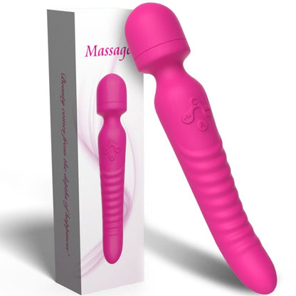 MISSION MASSAGER & VIBRATOR HEAT EFFECT FUCHSIA