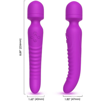 MISSION MASSAGER & VIBRATOR HEAT EFFECT PURPLE