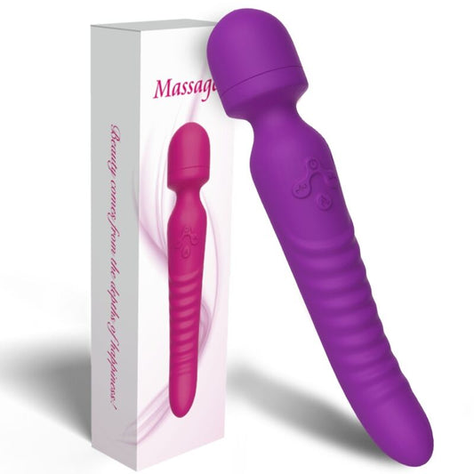 MISSION MASSAGER & VIBRATOR HEAT EFFECT PURPLE